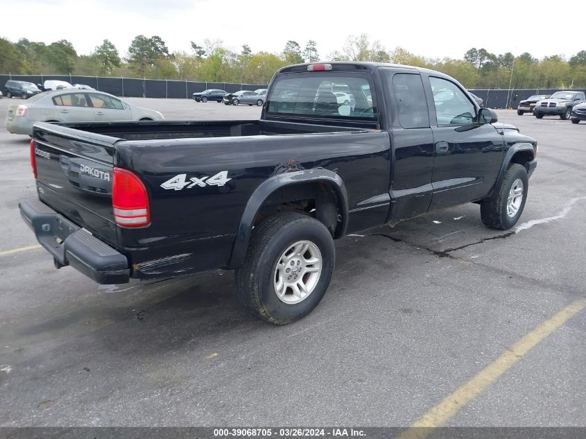 1D7HG32N64S525119 | 2004 DODGE DAKOTA