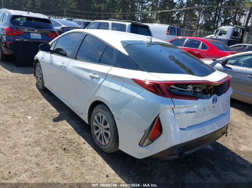 VIN JTDKAMFP0M3192459 2021 TOYOTA PRIUS PRIME LE/XLE/LIMITED