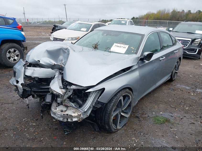 VIN 1HGCV1F34KA129525 2019 HONDA ACCORD SPORT