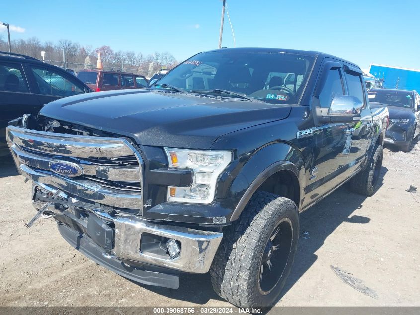 2015 Ford F-150 King Ranch VIN: 1FTEW1EGXFFC25452 Lot: 39068756