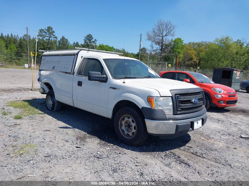 2013 Ford F-150 Xl VIN: 1FTMF1CM6DKD29557 Lot: 39068798