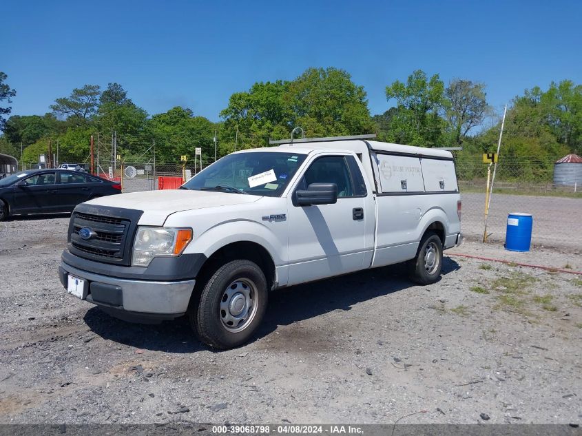 2013 Ford F-150 Xl VIN: 1FTMF1CM6DKD29557 Lot: 39068798