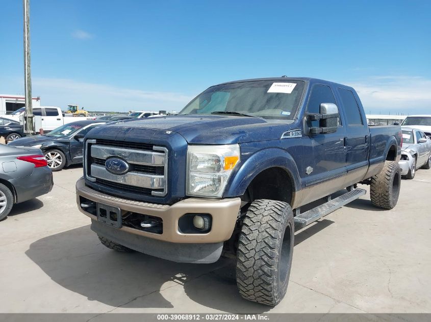 2013 Ford F-350 Lariat VIN: 1FT8W3BTXDEB85550 Lot: 39068912