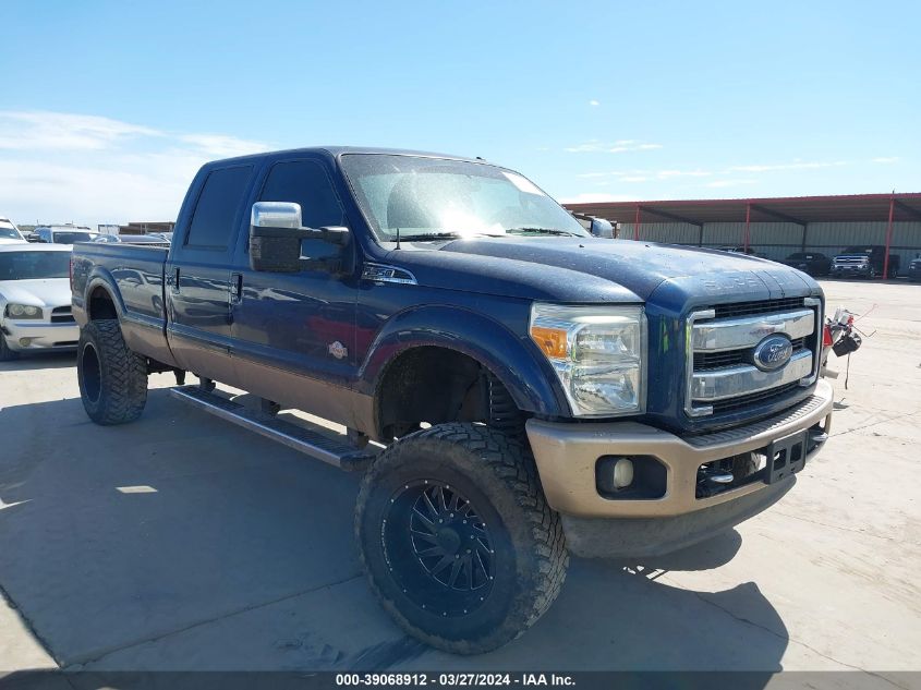 2013 Ford F-350 Lariat VIN: 1FT8W3BTXDEB85550 Lot: 39068912