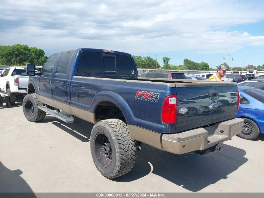 2013 Ford F-350 Lariat VIN: 1FT8W3BTXDEB85550 Lot: 39068912