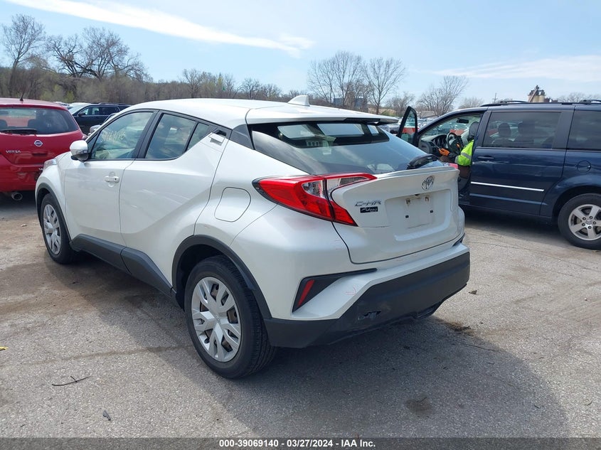 2019 Toyota C-Hr Le VIN: JTNKHMBX9K1020307 Lot: 39069140