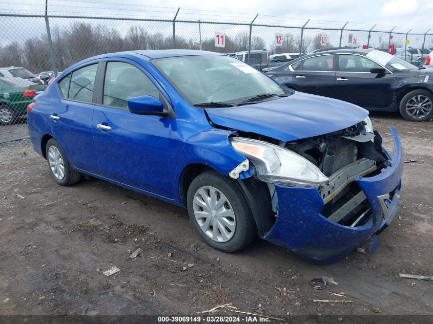 2017 Nissan Versa 1.6 Sv VIN: 3N1CN7AP6HL835296 Lot: 39069149