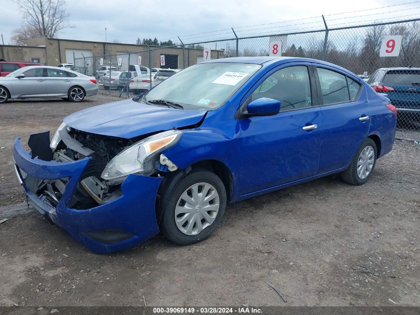 2017 Nissan Versa 1.6 Sv VIN: 3N1CN7AP6HL835296 Lot: 39069149