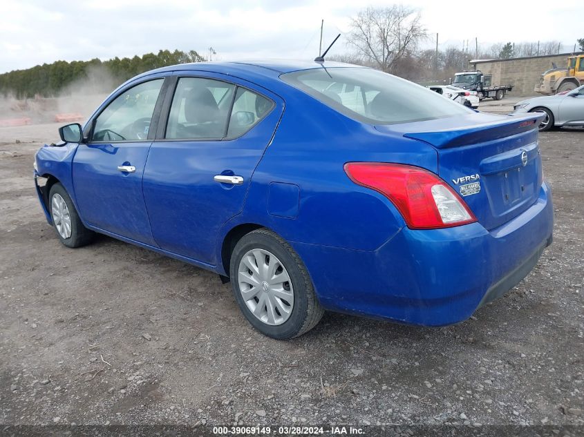 2017 Nissan Versa 1.6 Sv VIN: 3N1CN7AP6HL835296 Lot: 39069149