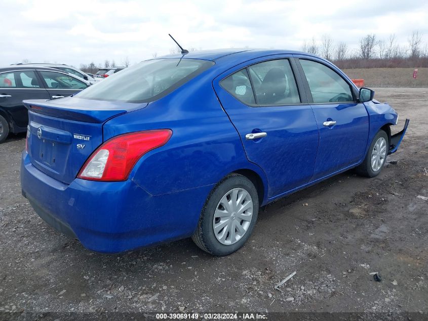 2017 Nissan Versa 1.6 Sv VIN: 3N1CN7AP6HL835296 Lot: 39069149