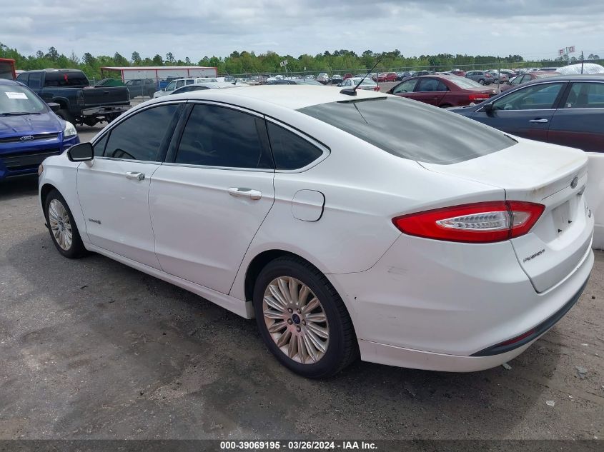 3FA6P0LU5DR229788 | 2013 FORD FUSION HYBRID