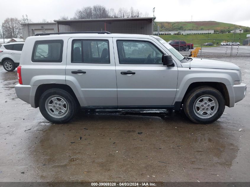 2009 Jeep Patriot Sport VIN: 1J4FT28B29D159380 Lot: 39069328