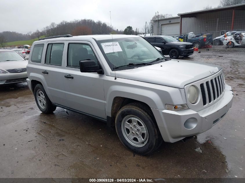 2009 Jeep Patriot Sport VIN: 1J4FT28B29D159380 Lot: 39069328