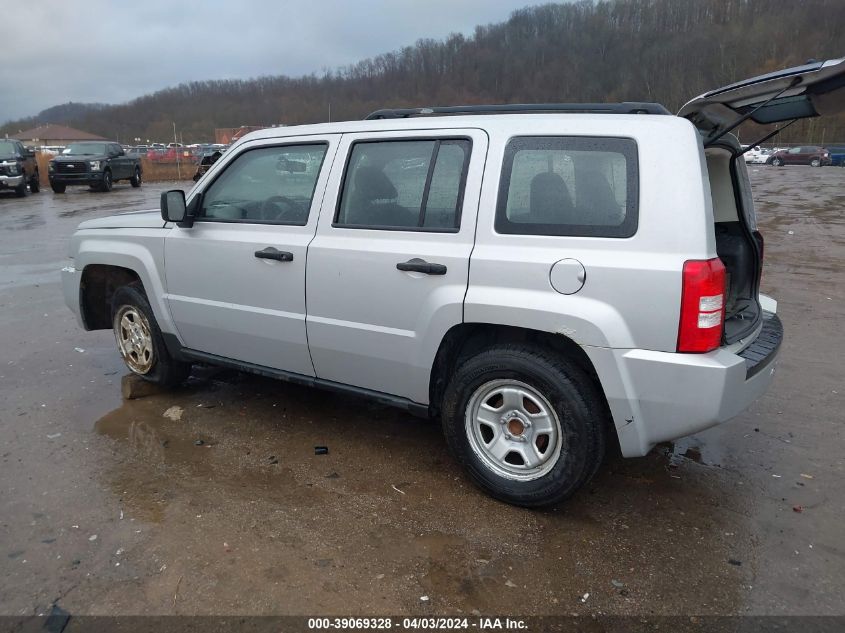 2009 Jeep Patriot Sport VIN: 1J4FT28B29D159380 Lot: 39069328