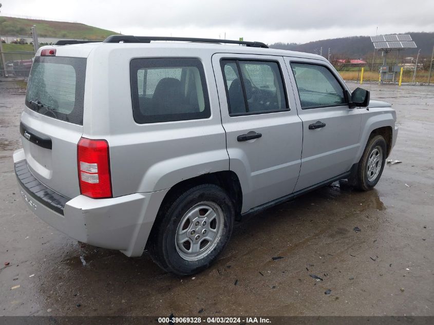 2009 Jeep Patriot Sport VIN: 1J4FT28B29D159380 Lot: 39069328