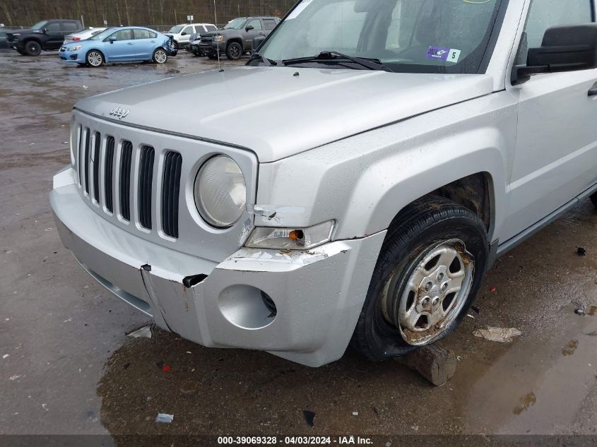 2009 Jeep Patriot Sport VIN: 1J4FT28B29D159380 Lot: 39069328