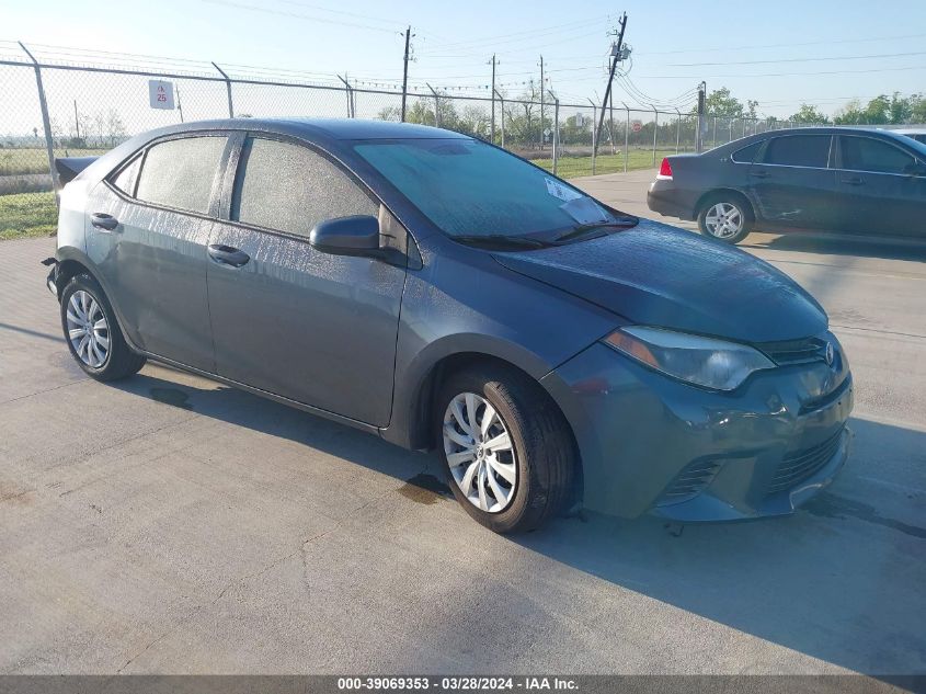 2016 Toyota Corolla Le VIN: 2T1BURHE0GC740438 Lot: 39069353