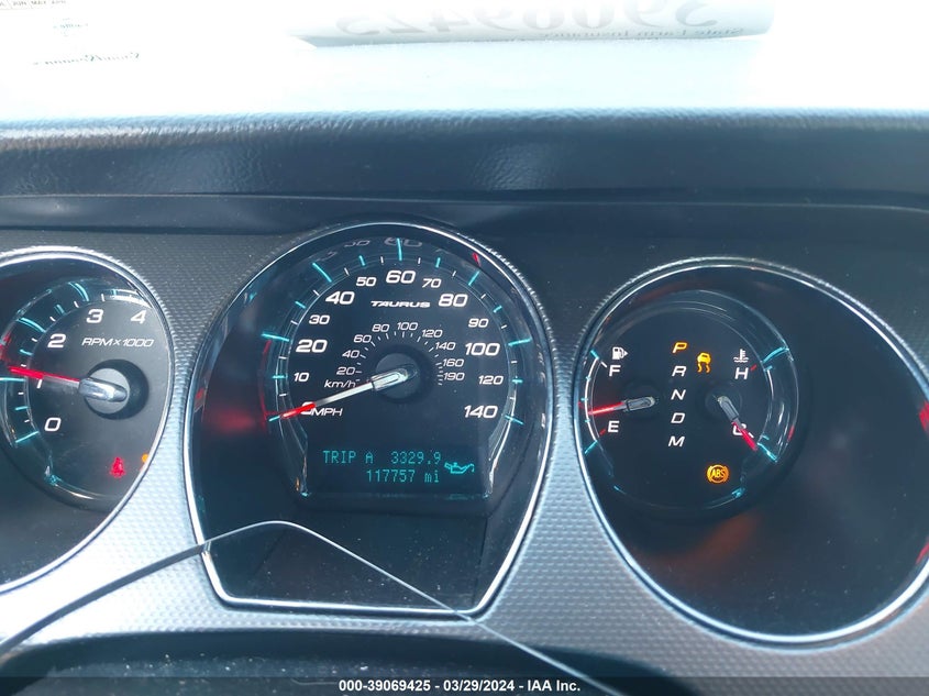 2010 FORD TAURUS VIN: 1FAHP2EW7AG151794
