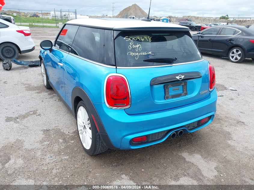 2016 Mini Hardtop Cooper S VIN: WMWXP7C52G2A42999 Lot: 39069576