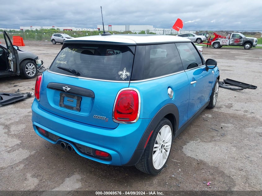 2016 Mini Hardtop Cooper S VIN: WMWXP7C52G2A42999 Lot: 39069576