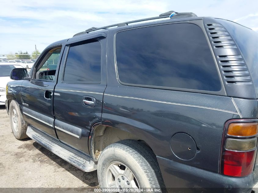 2003 Chevrolet Tahoe Ls VIN: 1GNEC13T53R150900 Lot: 39069588