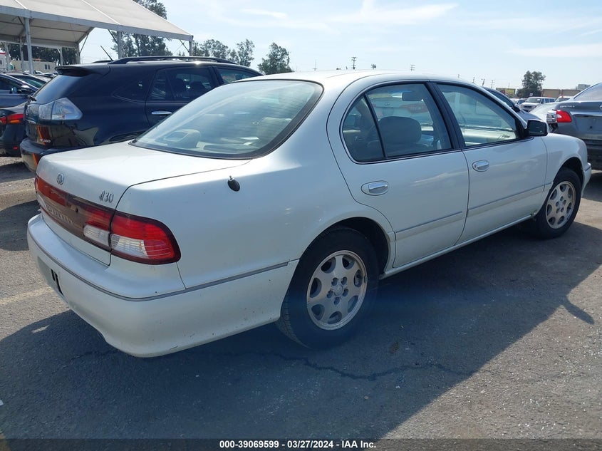 1999 Infiniti I30 Limited/Standard/Touring VIN: JNKCA21A8XT763064 Lot: 39069599