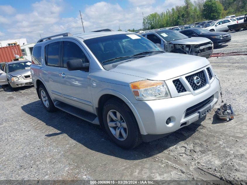 2013 Nissan Armada Sv VIN: 5N1AA0ND7DN611631 Lot: 39069615