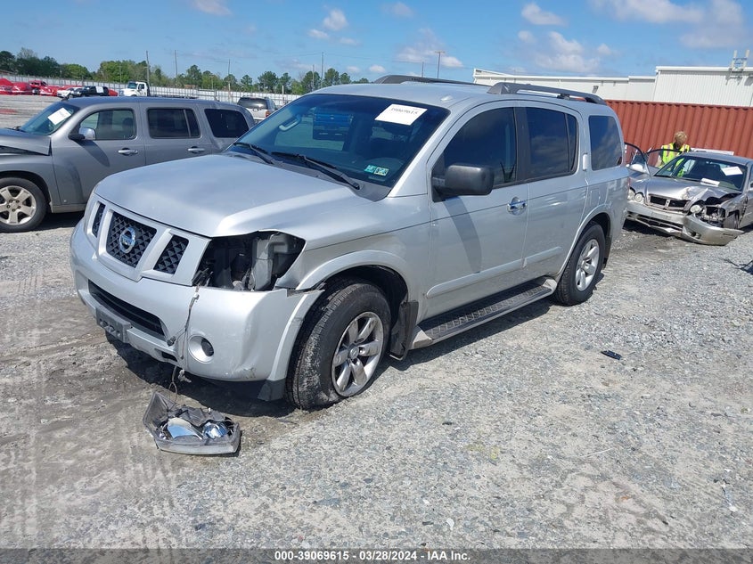 2013 Nissan Armada Sv VIN: 5N1AA0ND7DN611631 Lot: 39069615