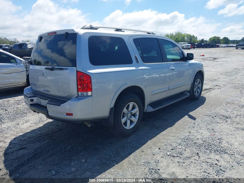 2013 Nissan Armada Sv VIN: 5N1AA0ND7DN611631 Lot: 39069615