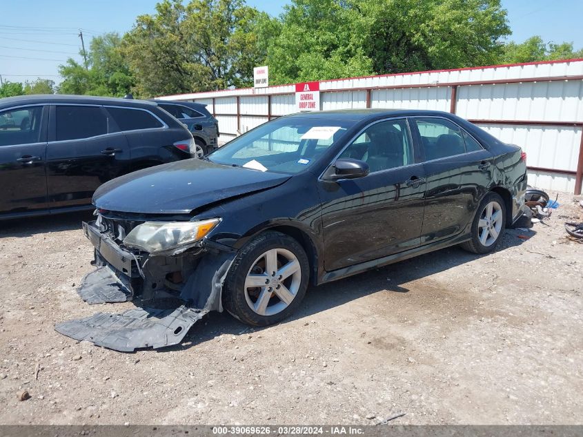 2013 Toyota Camry Se VIN: 4T1BF1FK4DU648473 Lot: 39069626