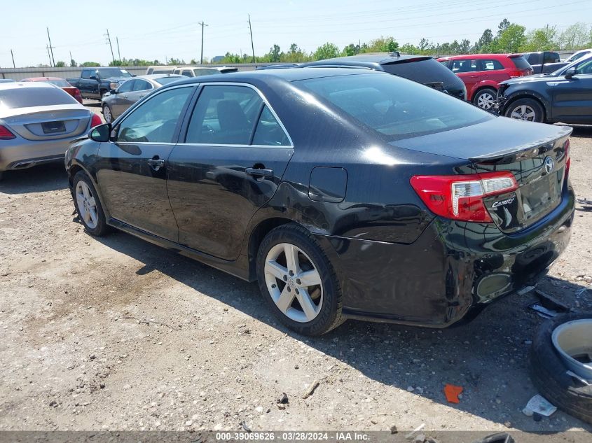 2013 Toyota Camry Se VIN: 4T1BF1FK4DU648473 Lot: 39069626