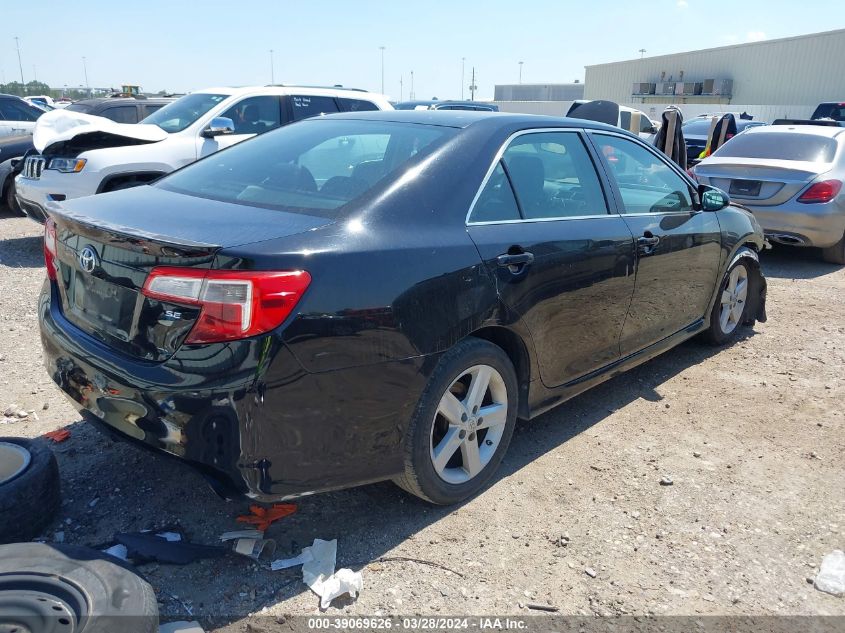 2013 Toyota Camry Se VIN: 4T1BF1FK4DU648473 Lot: 39069626