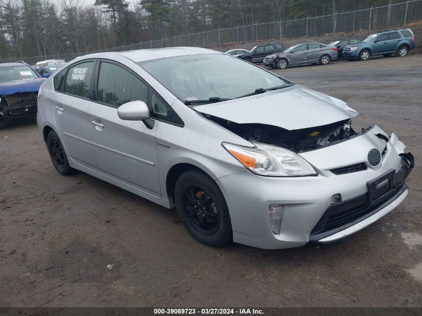 JTDKN3DUXD5573828 | 2013 TOYOTA PRIUS