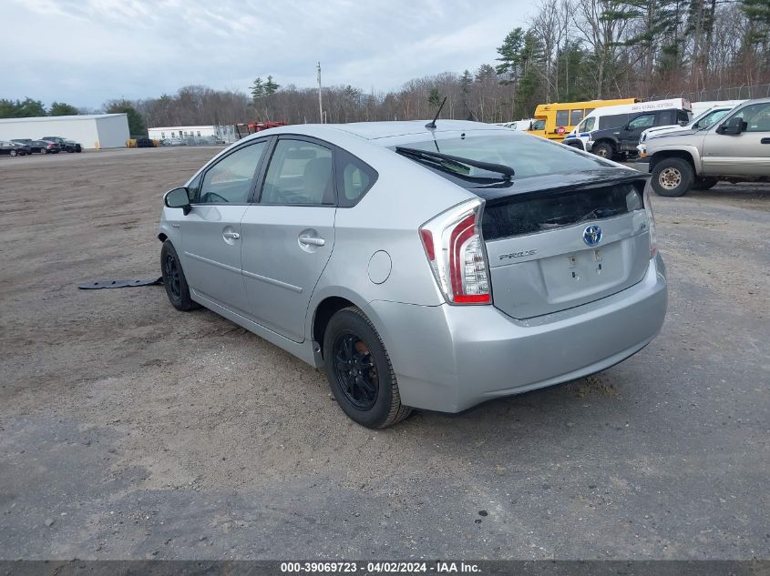 JTDKN3DUXD5573828 | 2013 TOYOTA PRIUS