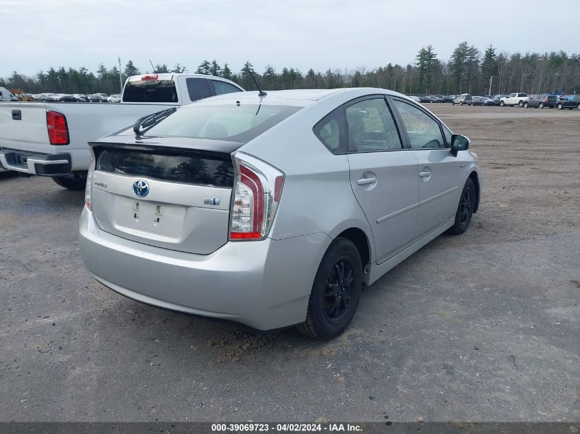 JTDKN3DUXD5573828 | 2013 TOYOTA PRIUS