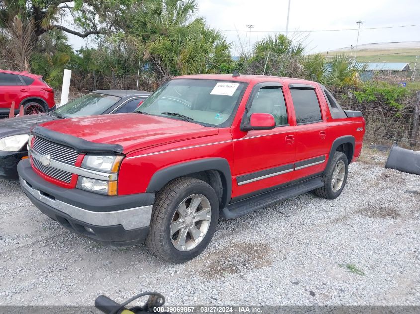 3GNEK12Z26G134019 | 2006 CHEVROLET AVALANCHE 1500