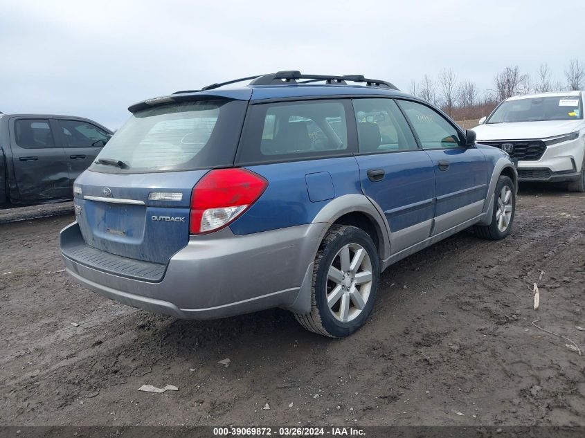 4S4BP61C297310666 | 2009 SUBARU OUTBACK