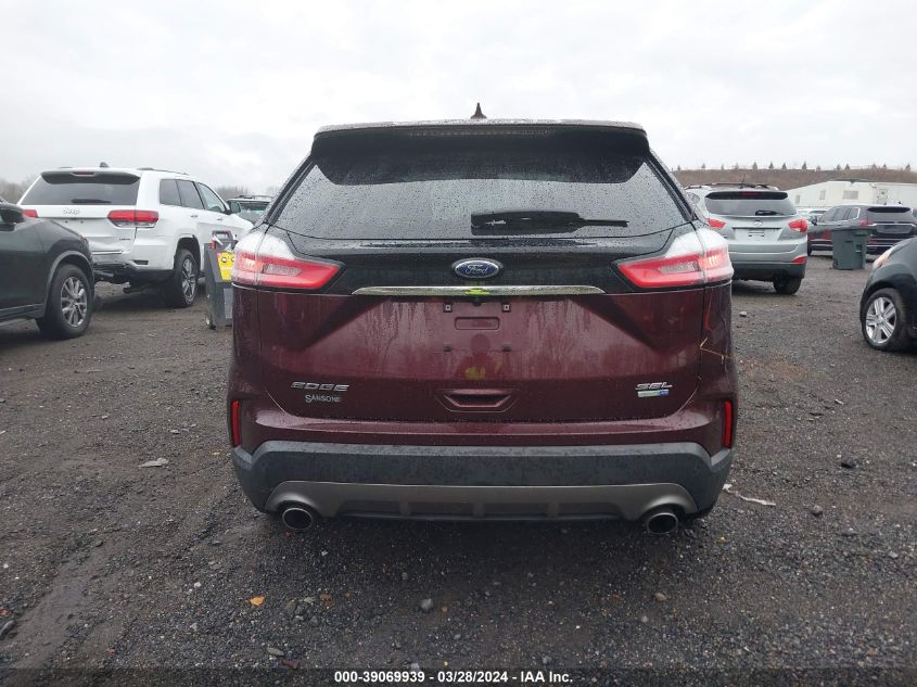 2019 Ford Edge Sel VIN: 2FMPK4J95KBB59154 Lot: 39069939