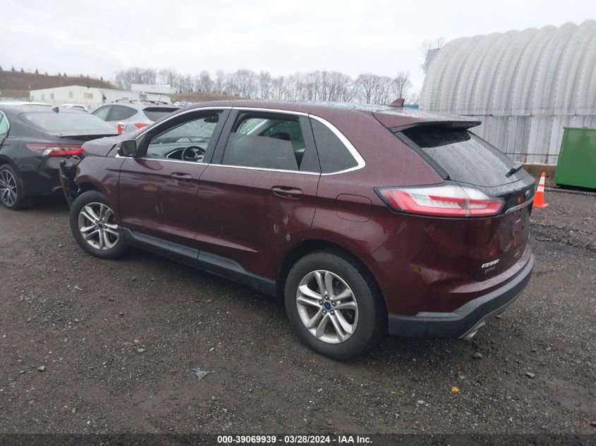 2019 Ford Edge Sel VIN: 2FMPK4J95KBB59154 Lot: 39069939