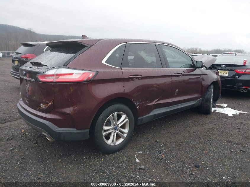 2019 Ford Edge Sel VIN: 2FMPK4J95KBB59154 Lot: 39069939