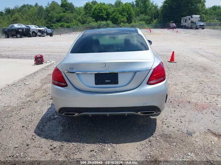 2017 Mercedes-Benz C 300 Luxury/Sport VIN: WDDWF4JB0HR253946 Lot: 39069949