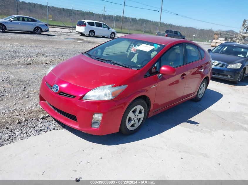 JTDKN3DU6B1423249 | 2011 TOYOTA PRIUS