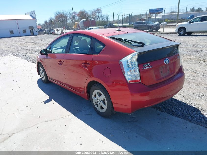 JTDKN3DU6B1423249 | 2011 TOYOTA PRIUS