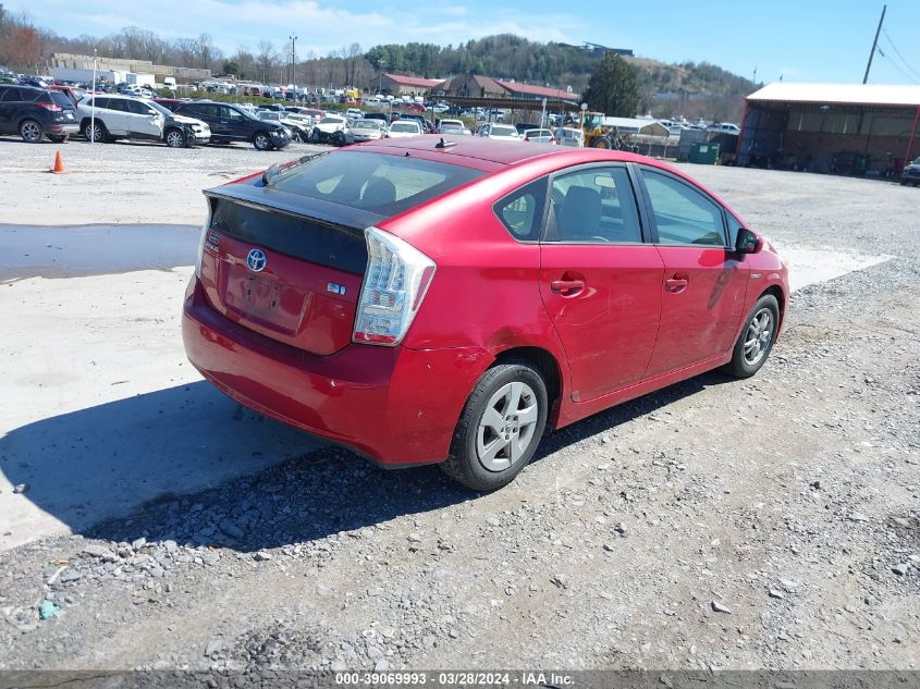 JTDKN3DU6B1423249 | 2011 TOYOTA PRIUS