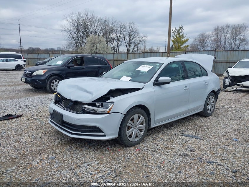 VIN 3VW2B7AJ9HM397166 2017 VOLKSWAGEN JETTA S