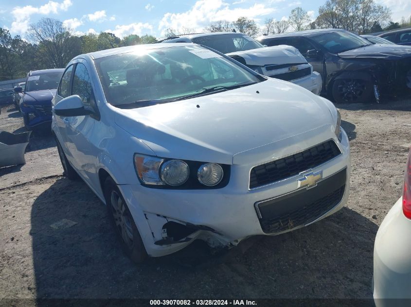 2014 Chevrolet Sonic Lt Auto VIN: 1G1JC5SH6E4160128 Lot: 39070082