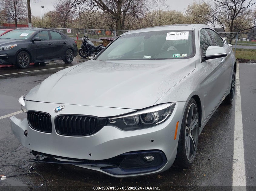 2018 BMW 430I Gran Coupe xDrive VIN: WBA4J3C57JBG91024 Lot: 39070136