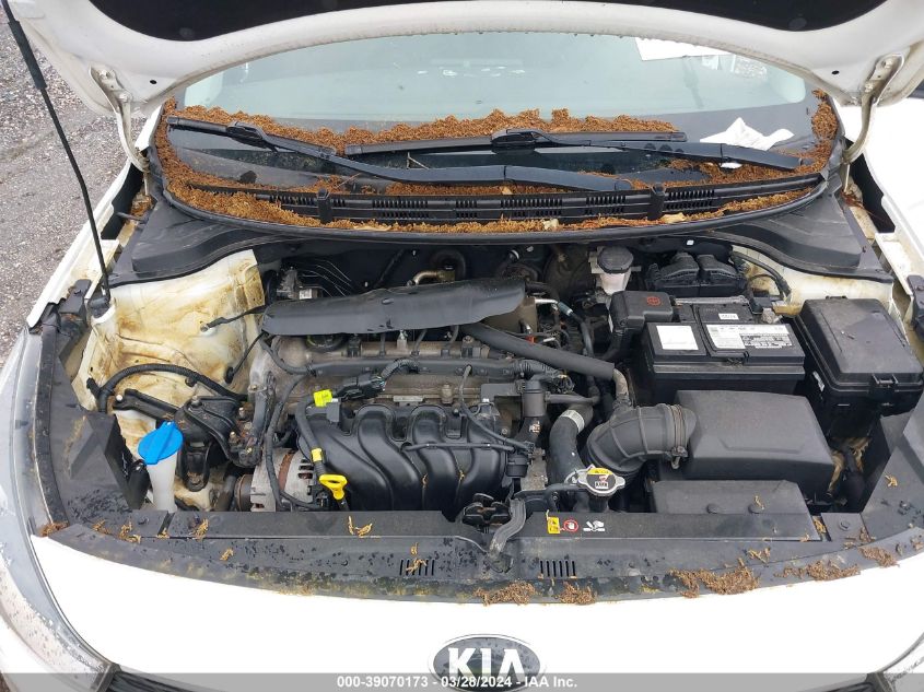 2018 Kia Rio Lx VIN: 3KPA24AB5JE125834 Lot: 39070173