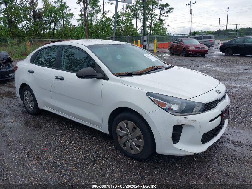 2018 Kia Rio Lx VIN: 3KPA24AB5JE125834 Lot: 39070173