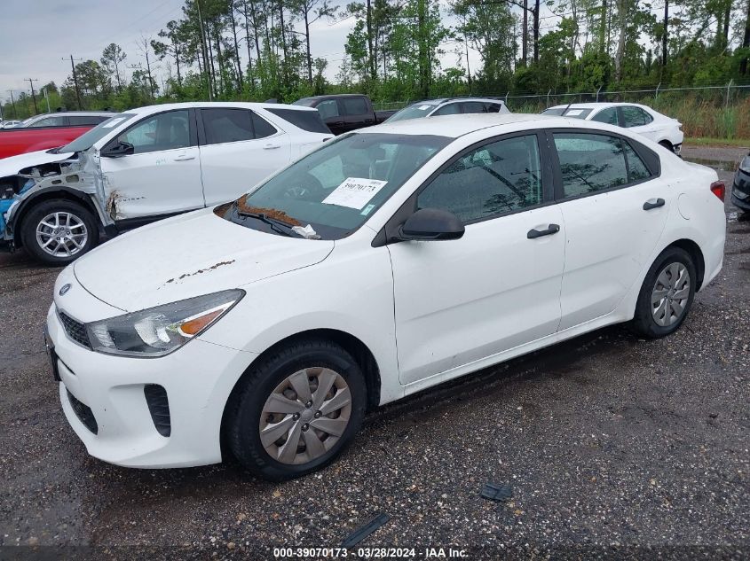 2018 Kia Rio Lx VIN: 3KPA24AB5JE125834 Lot: 39070173